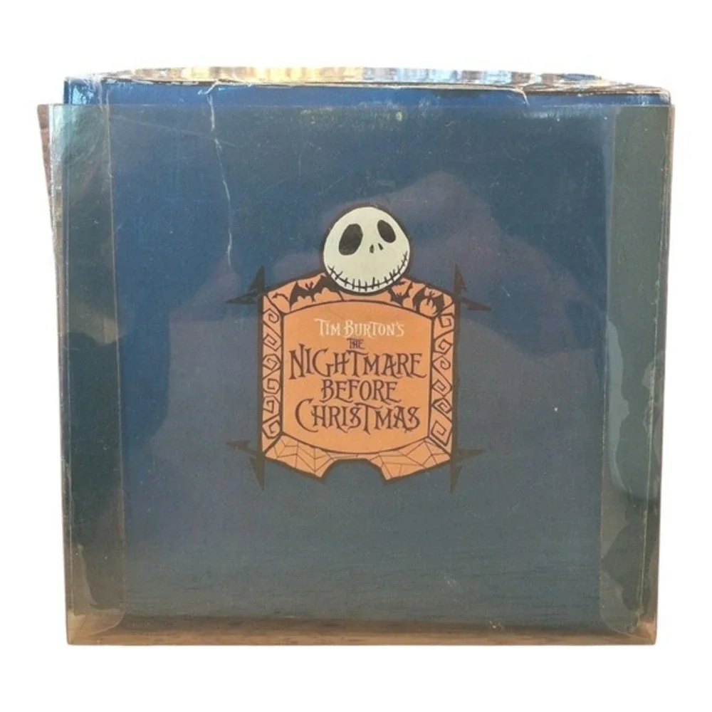 Rare Tim Burton Nightmare Before Christmas Jack Skellington Ceramic Goblet‎